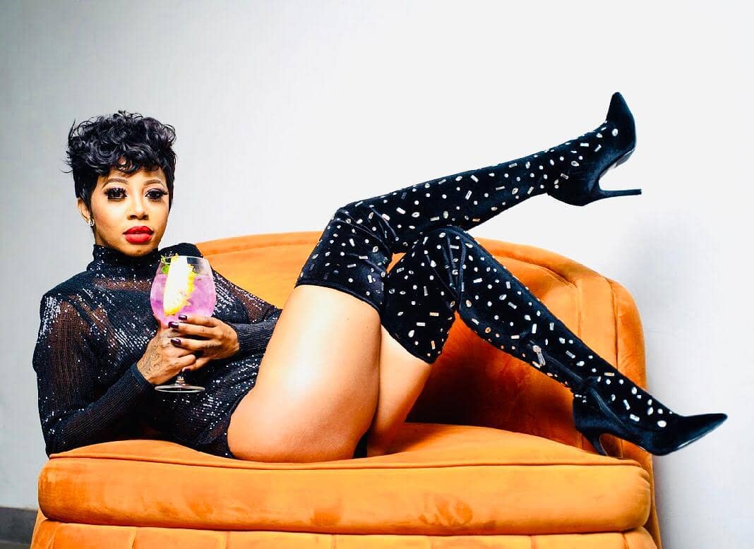Kelly Khumalo launches her own alcohol brand: Controversy Gin by Kelly Khumalo