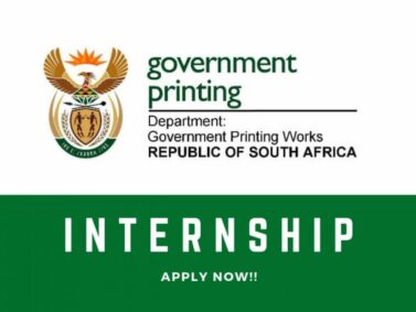 Government Printing Works (GPW): Internships Applications