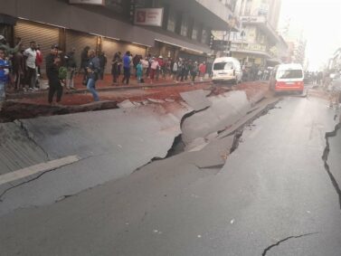 Joburg CBD gas explosion – many people reportedly injured, public cautioned to avoid the damaged roads