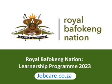 Royal Bafokeng Nation Learnerships Applications